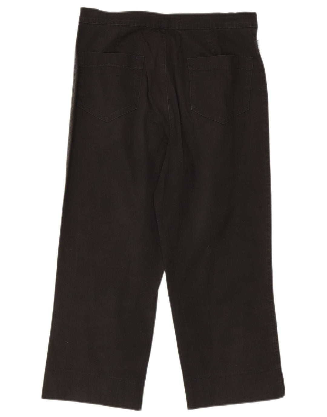 Calça capri reta feminina MOSCHINO W28 L21 preta