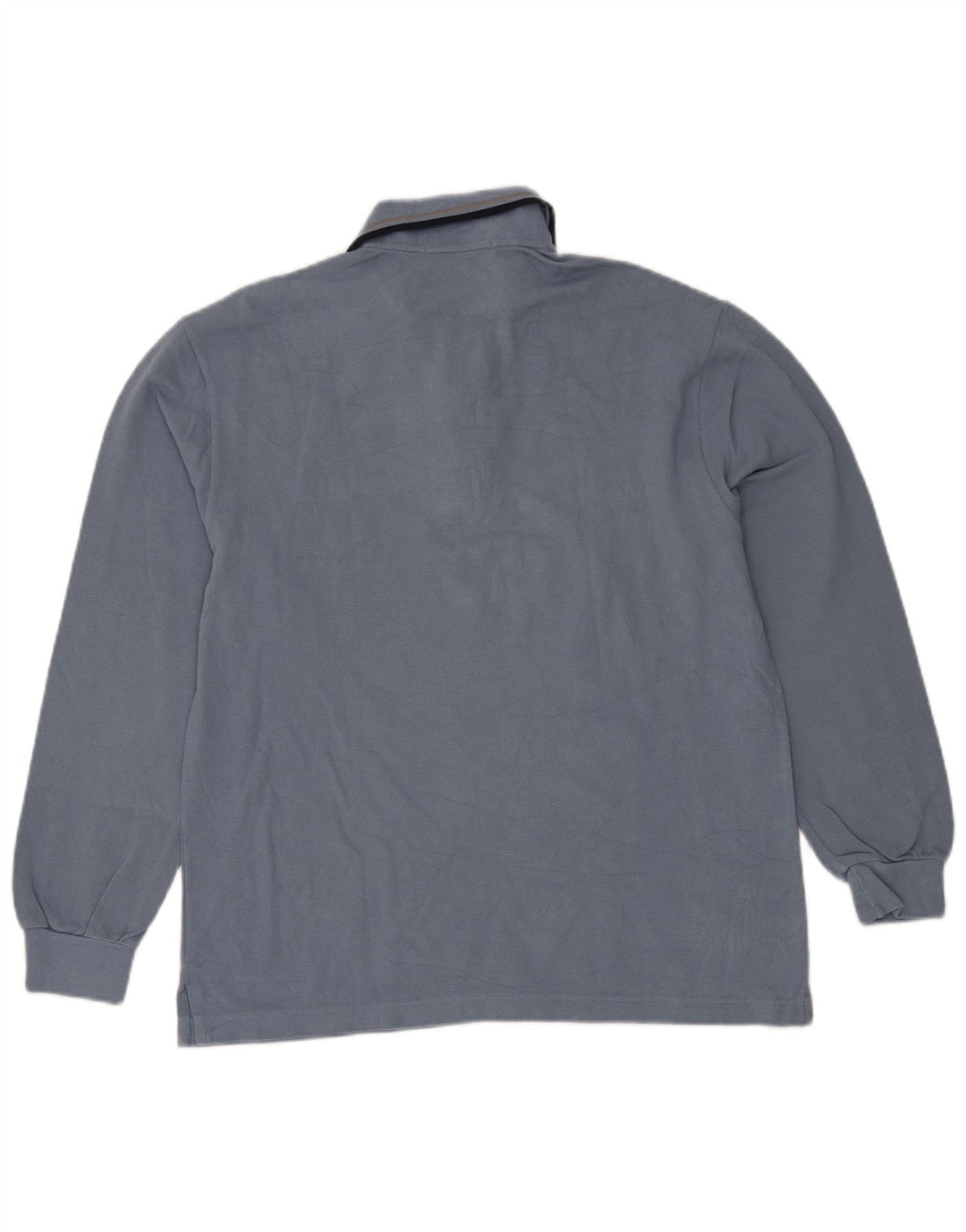 Camisa polo masculina Fred Perry algodão azul médio