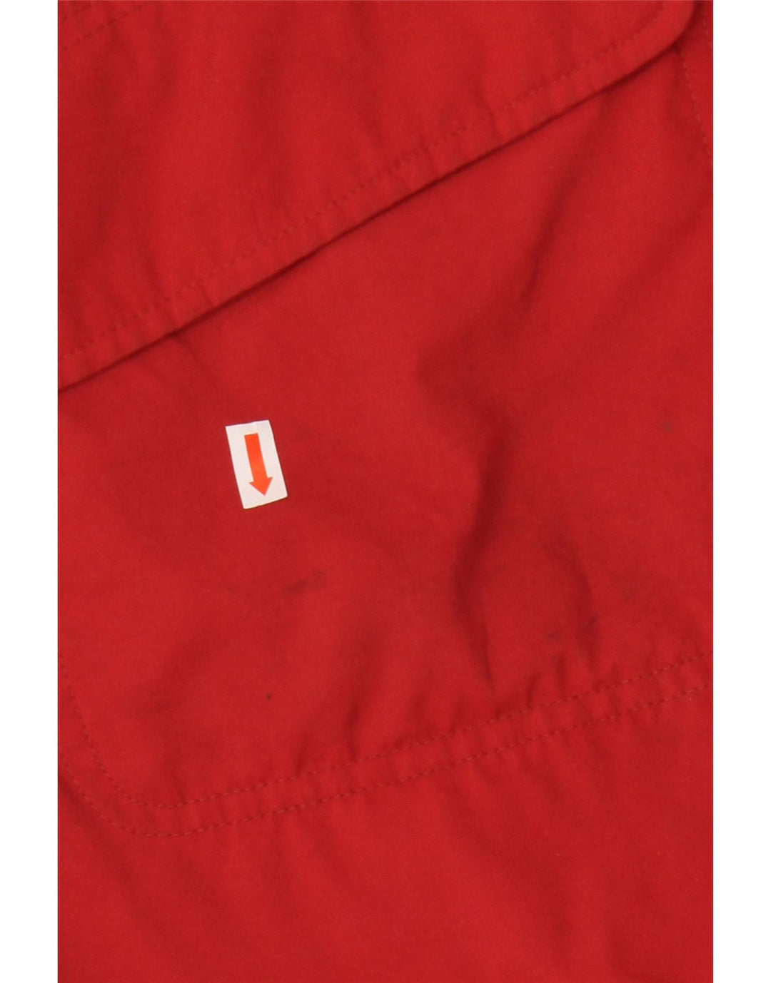 Jaqueta Parka Feminina Vintage com Capuz Oversized IT 44 Médio Vermelho
