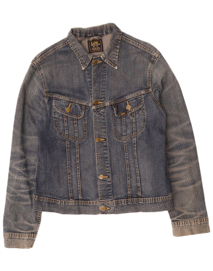 Jaqueta jeans Lee Boys 14-15 anos XL azul algodão