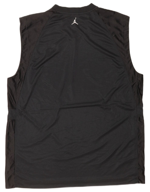 Colete masculino Jordan UK 47/48 2XL preto poliéster