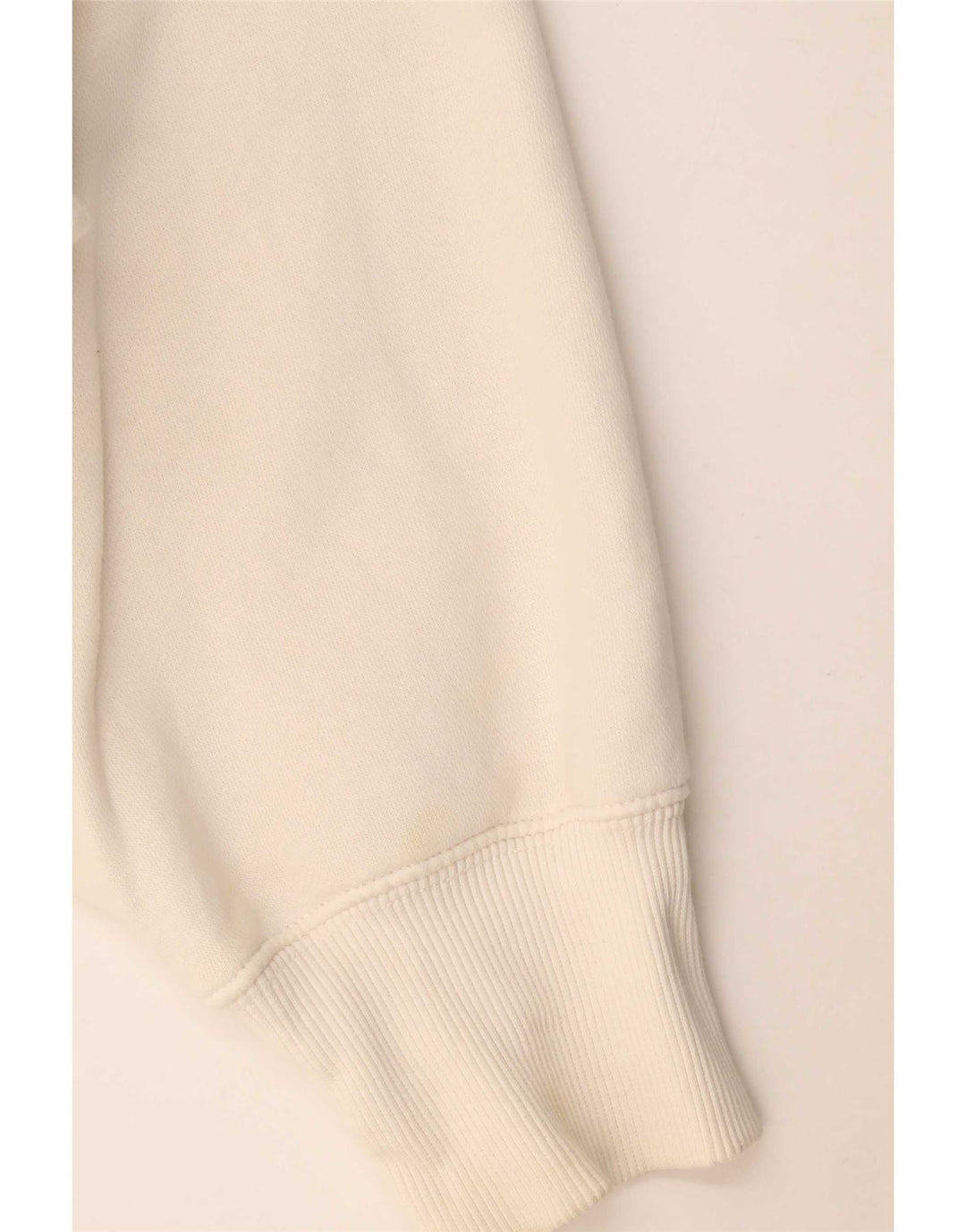 Nike Womens Crop Oversized Moletom Jumper UK 14 Médio Algodão Branco