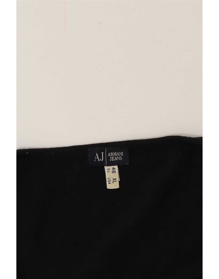 Camiseta feminina Armani Jeans EU 46 XL preta