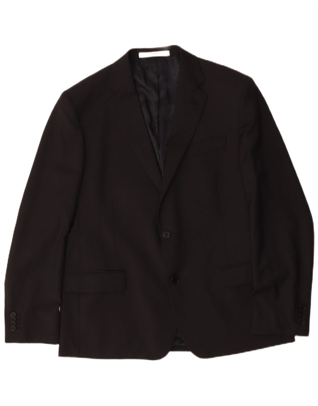 Jaqueta Blazer Masculina Ferre com 2 Botões IT 54 2XL Lã Preta