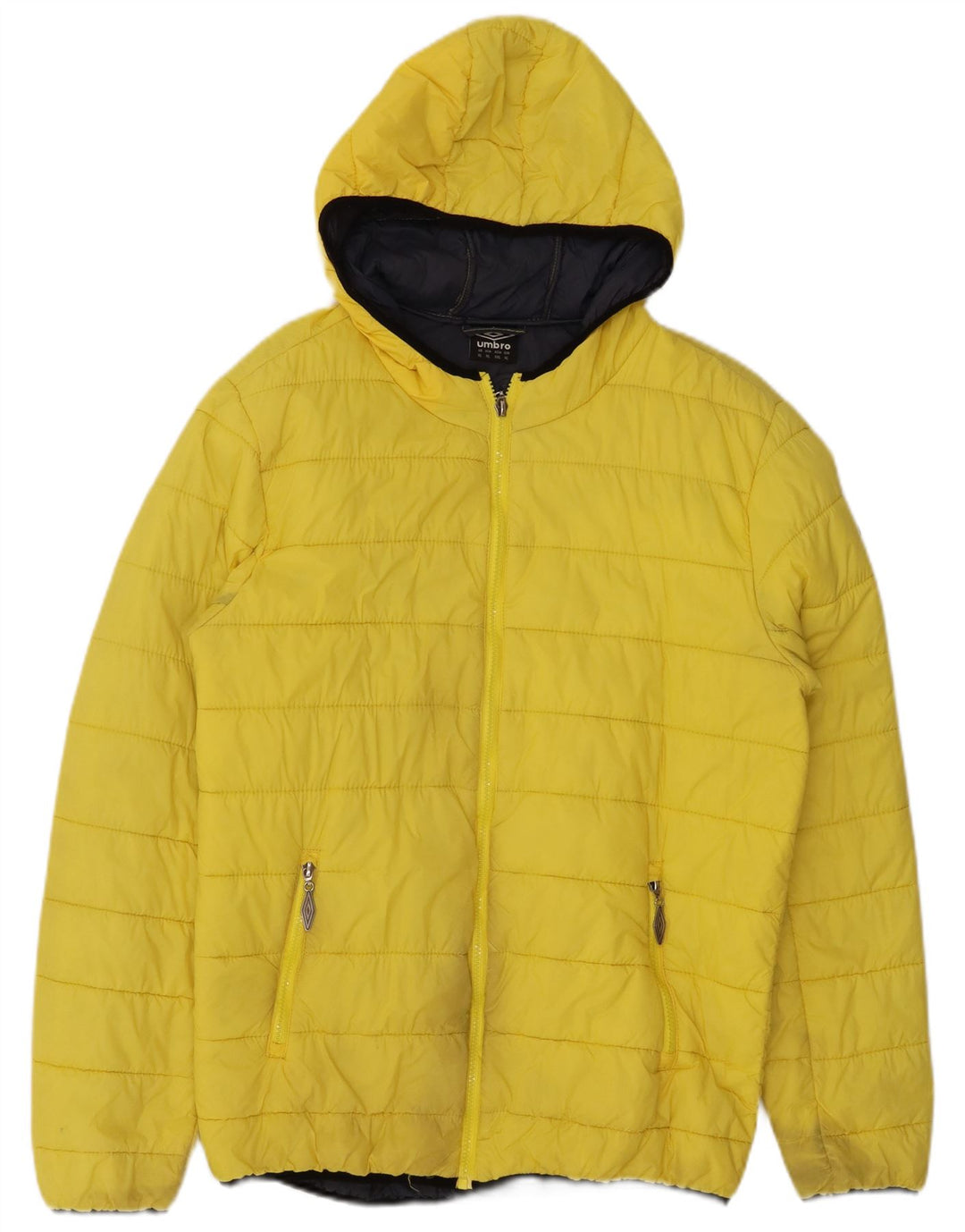 Jaqueta acolchoada com capuz feminina UMBRO UK 18 XL amarelo