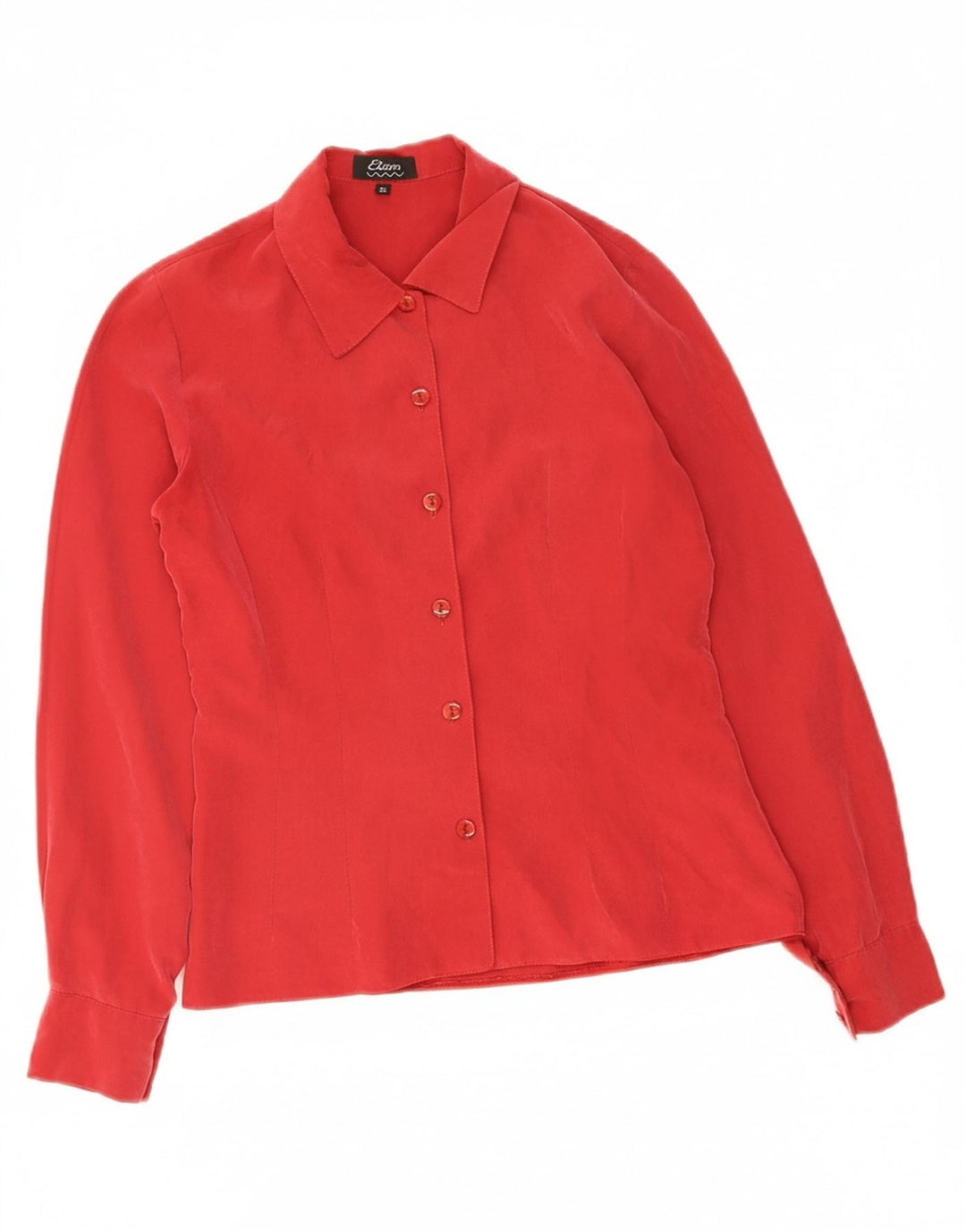 Camisa Feminina ETAM EU 36 Pequeno Modal Vermelho