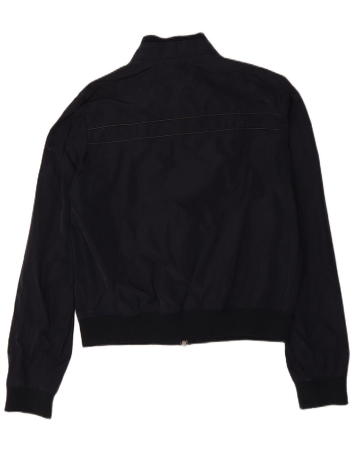 Jaqueta bomber masculina Calvin Klein Jeans Reino Unido 40 grande poliéster azul marinho