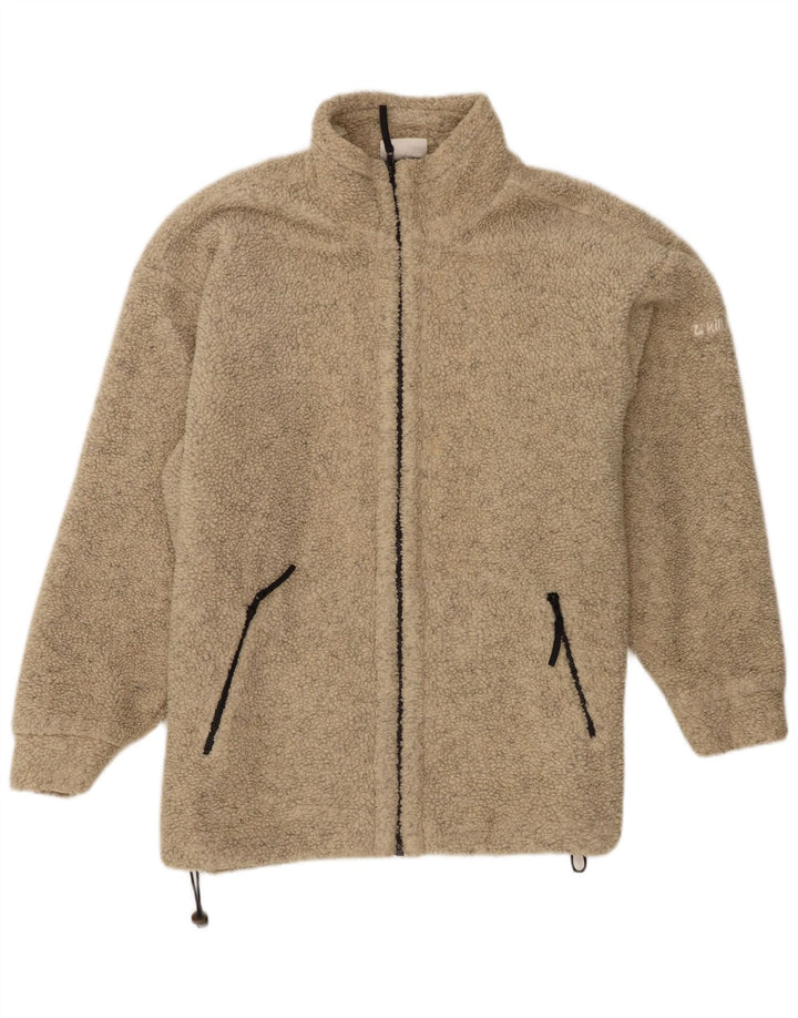 Jaqueta de lã masculina Killtec UK 40 poliéster bege grande