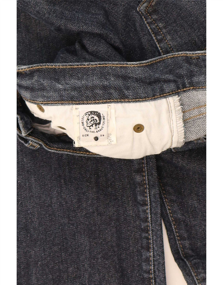 Jeans Slim Feminino Diesel W29 L33 Azul Marinho Algodão