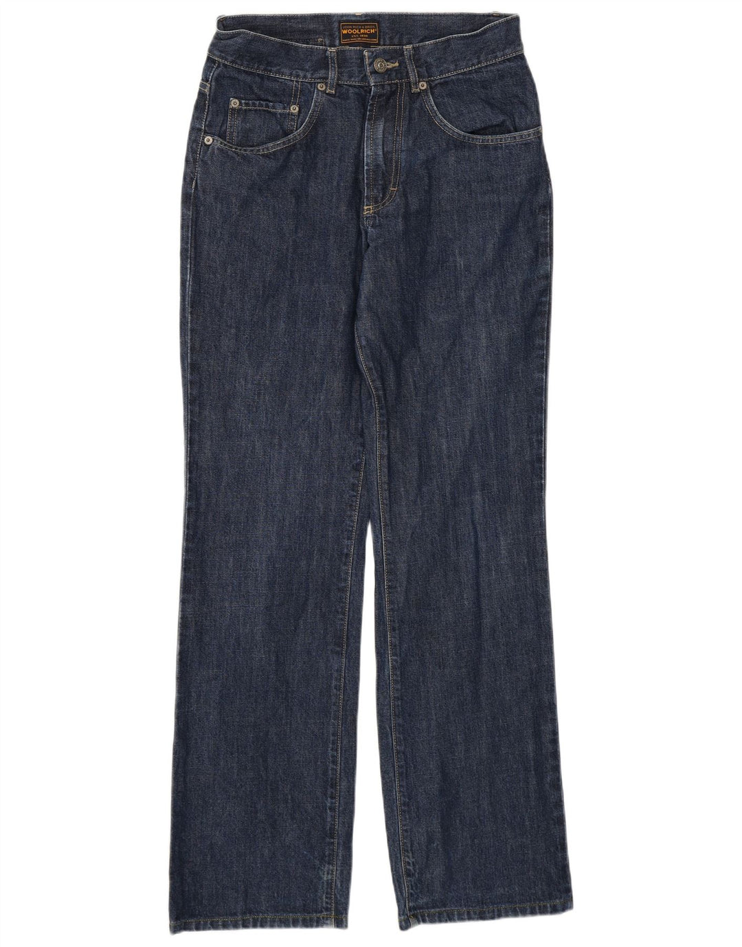 Jeans retos femininos Lee W30 L30 algodão azul marinho