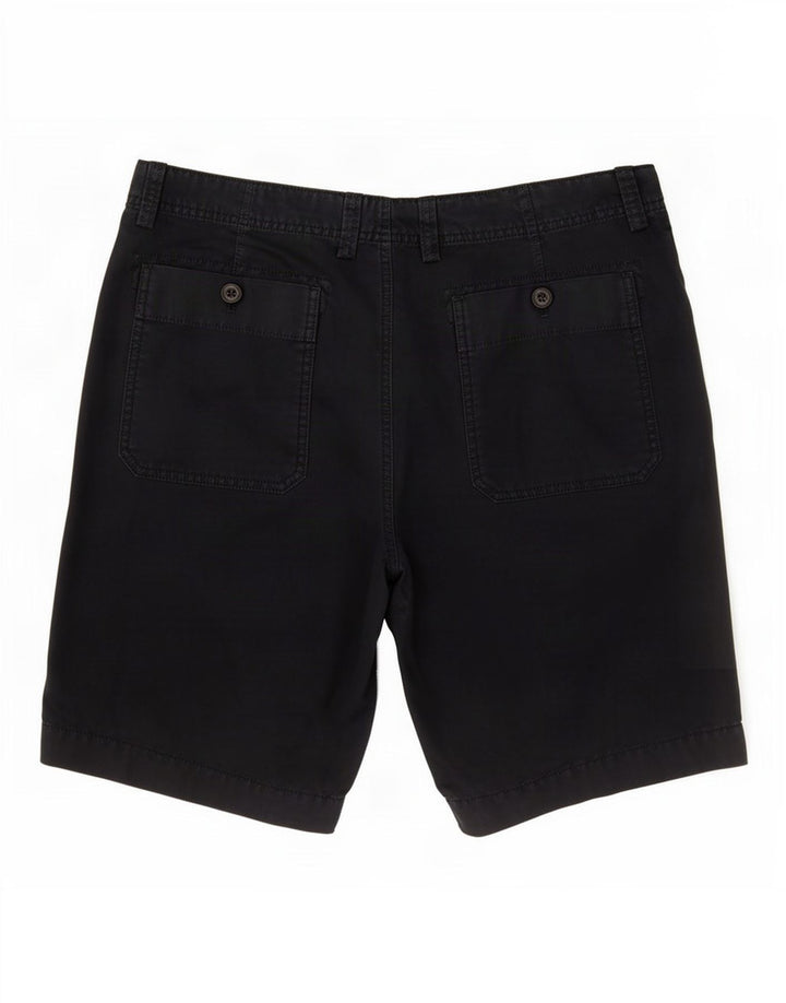 Shorts Chino Masculino Massimo Dutti EU 44 Grande W34 Azul Marinho Algodão
