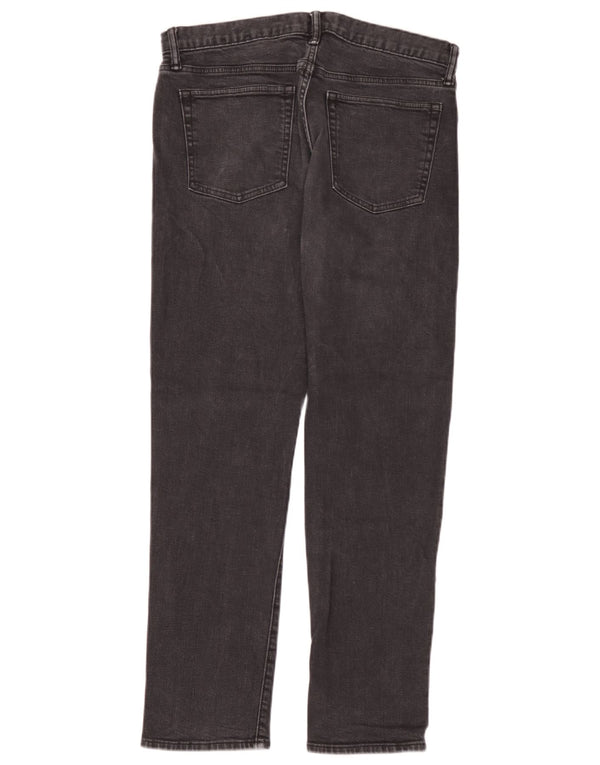 Jeans masculinos Gap Slim Tapered W32 L32 algodão preto