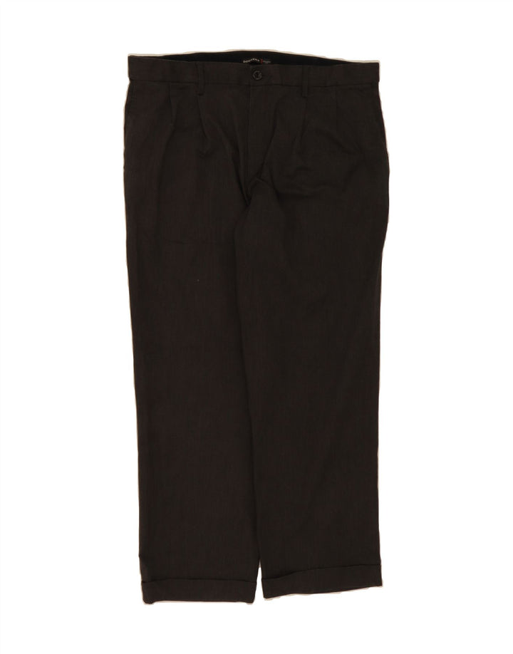 DOCKERS Mens Pegged Chino Trousers W36 L30 Grey Cotton Vintage Dockers and Second-Hand Dockers from Messina Hembry 