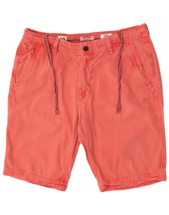 Shorts Chino Masculino Fat Face W40 XL Algodão Vermelho
