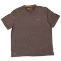 Camiseta masculina EDDIE BAUER XL cinza manchada