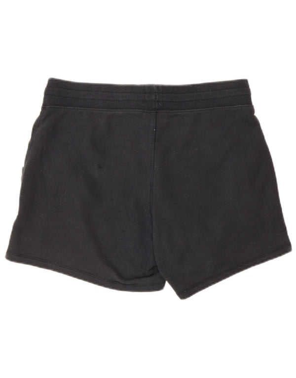 Shorts esportivos masculinos Champion pequeno algodão preto