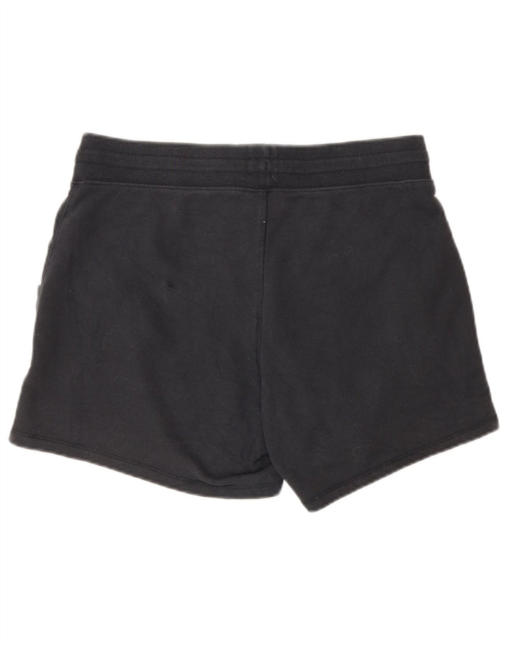 Shorts esportivos masculinos Champion pequeno algodão preto