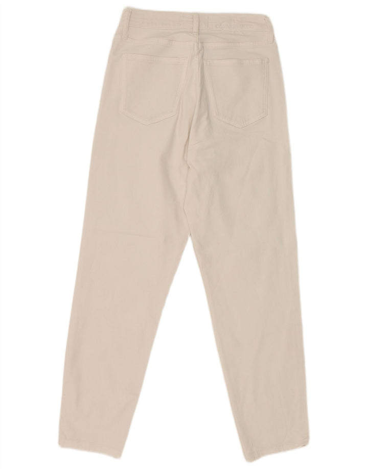 Calvin Klein Jeans Cônico Feminino W26 L26 Branco