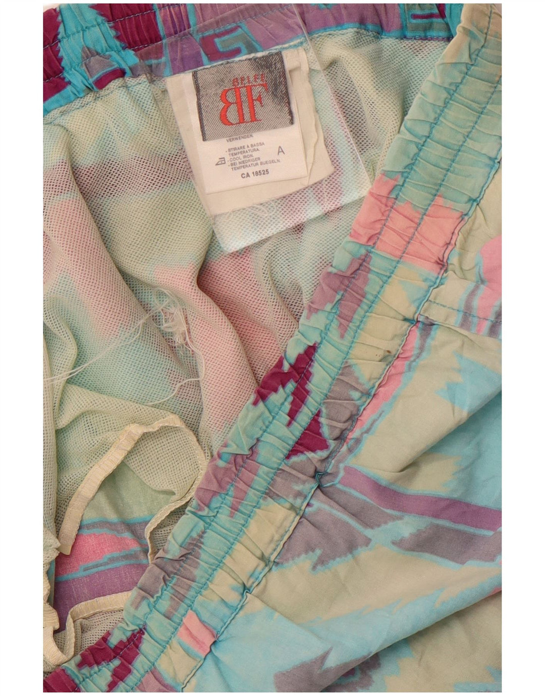 Belfe Masculino Grande Algodão Geométrico Multicolorido