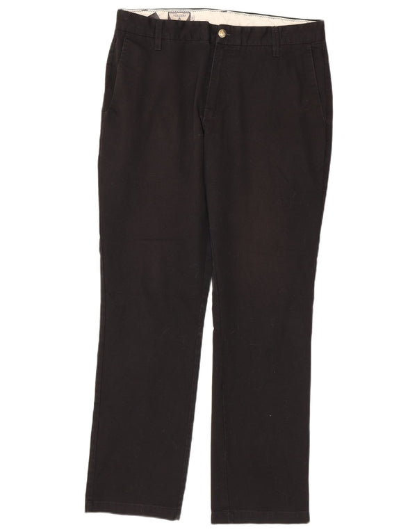 Calça Chino Reta Masculina Volcom W32 L30 Algodão Preto
