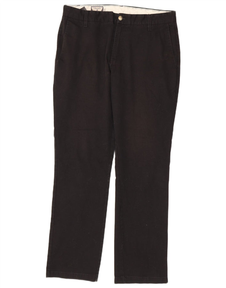 Calça Chino Reta Masculina Volcom W32 L30 Algodão Preto
