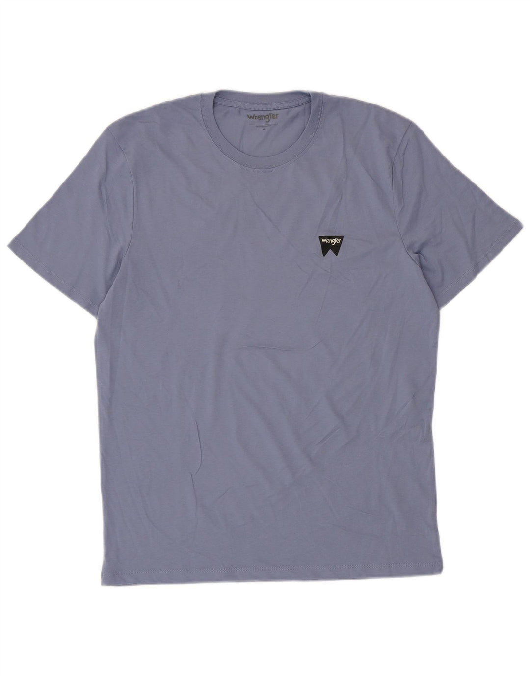 Camiseta masculina WRANGLER de algodão azul médio
