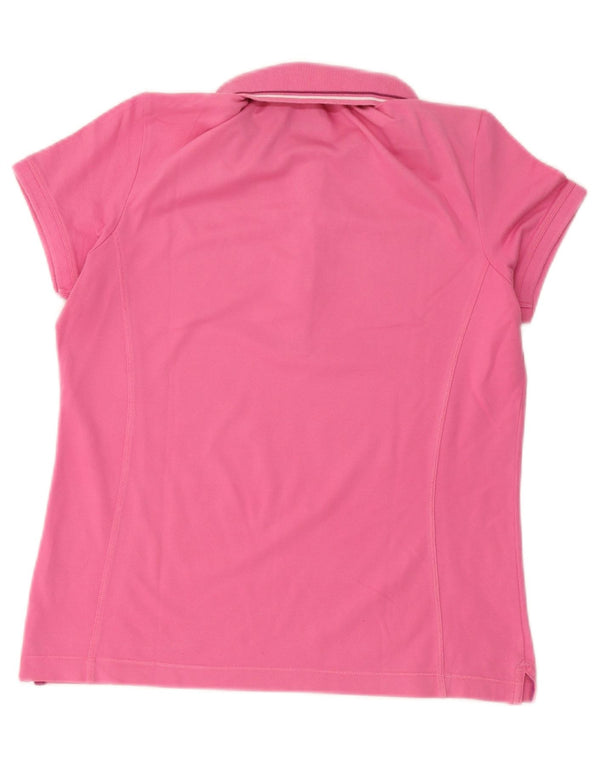 Camisa polo feminina Champion Easy Fit UK 16 grande rosa