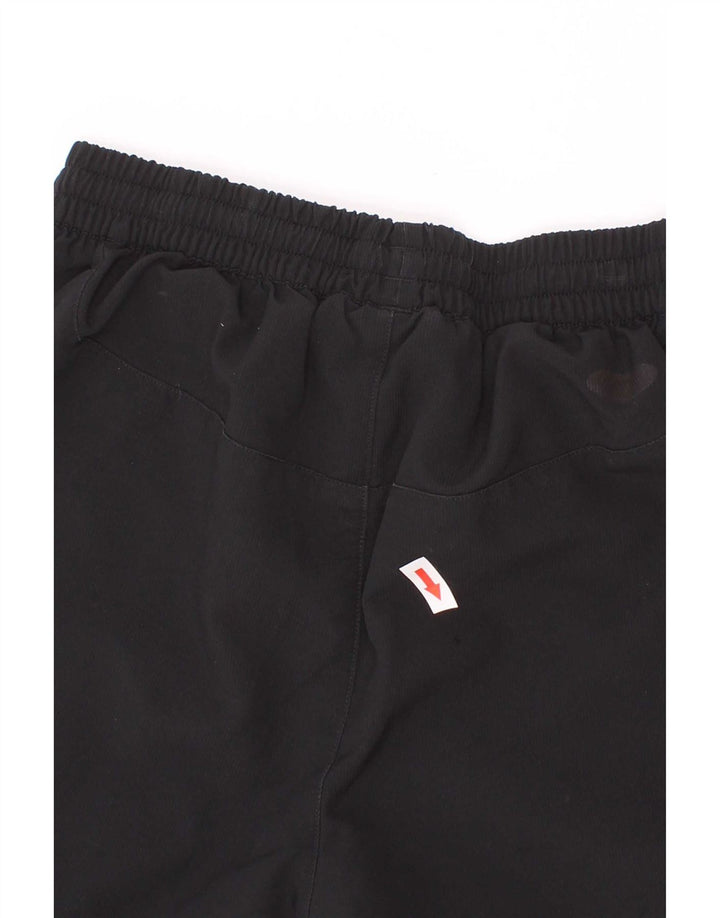 Shorts esportivos masculinos Adidas 9-10 anos preto colorblock poliéster