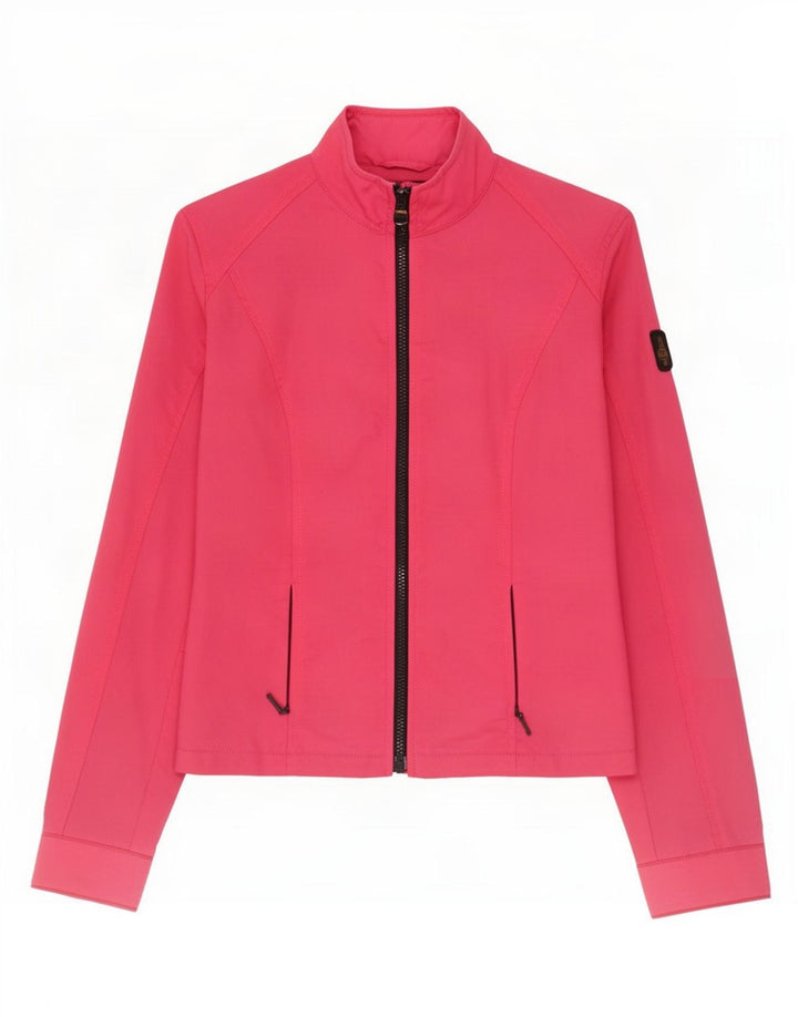 Jaqueta de chuva feminina Refrigiwear IT 40 pequena poliamida rosa