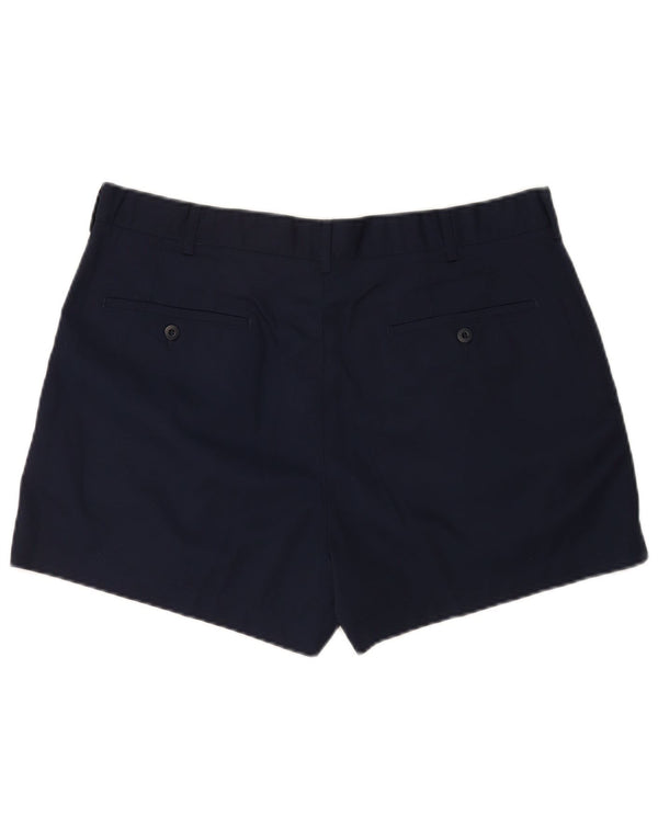 Lotto Mens Pegged Chino Shorts W44 2XL Poliéster Azul Marinho