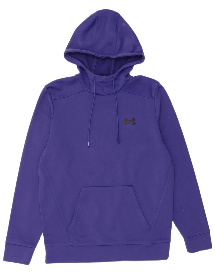 UNDER ARMOUR Masculino com capuz e ajuste relaxado, pequeno, roxo, poliéster