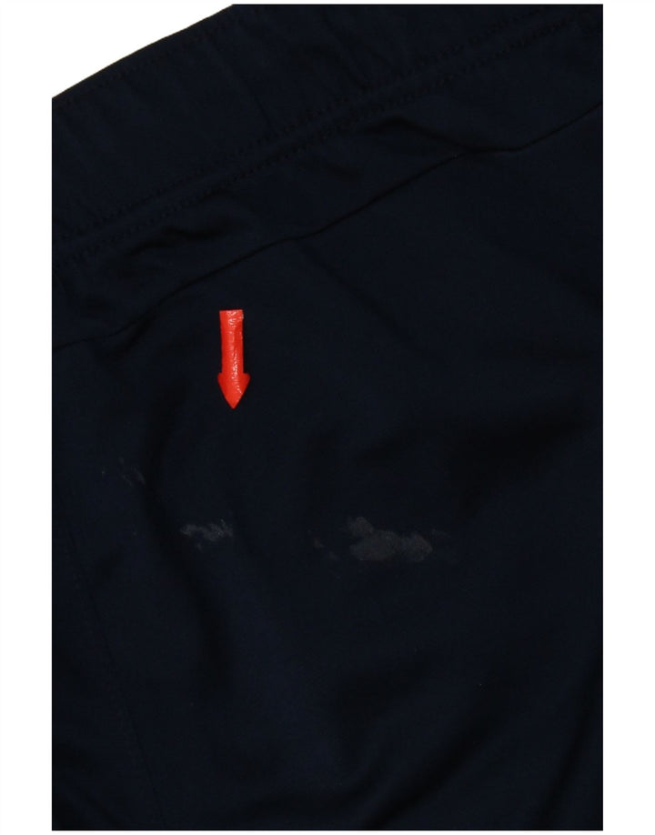 Calça de treino masculina Adidas médio azul marinho poliéster