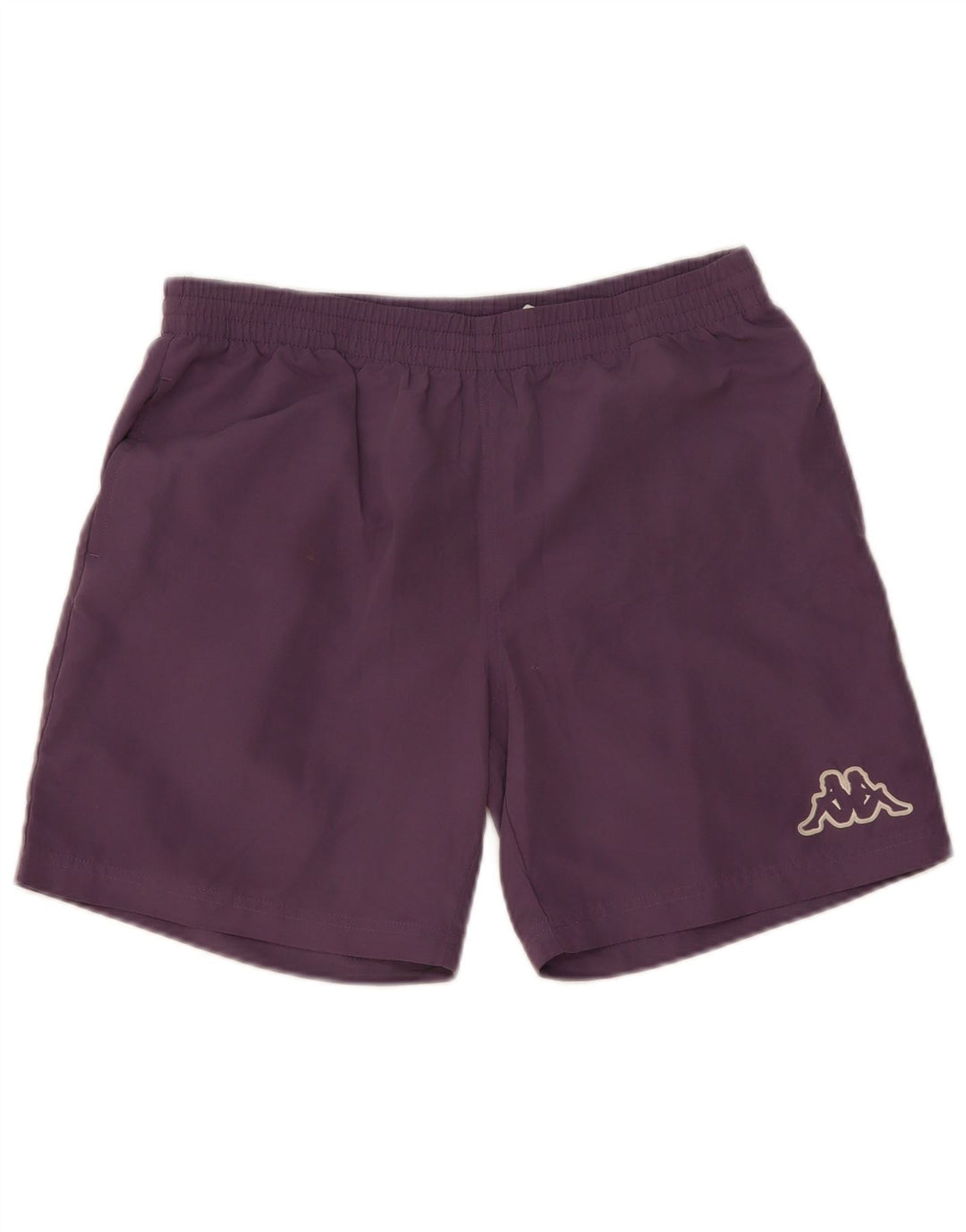 Shorts esportivos masculinos Kappa poliéster roxo médio