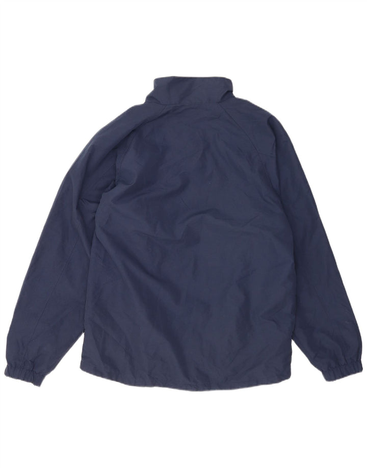 Jaqueta de chuva masculina Marks & Spencer Reino Unido 40 grande poliéster azul marinho