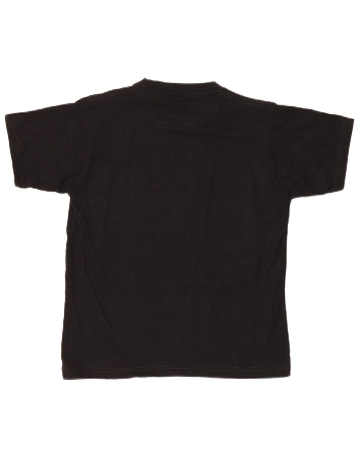 Camiseta feminina gráfica Billabong UK 14 médio preto