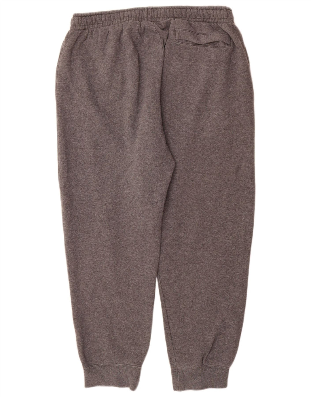 Calça de treino masculina Nike joggers grande algodão cinza