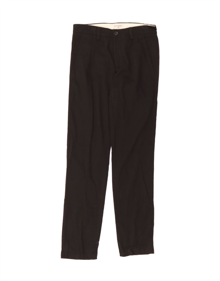 DOCKERS Mens Slim Casual Trousers W28 L32 Black Cotton Vintage Dockers and Second-Hand Dockers from Messina Hembry 