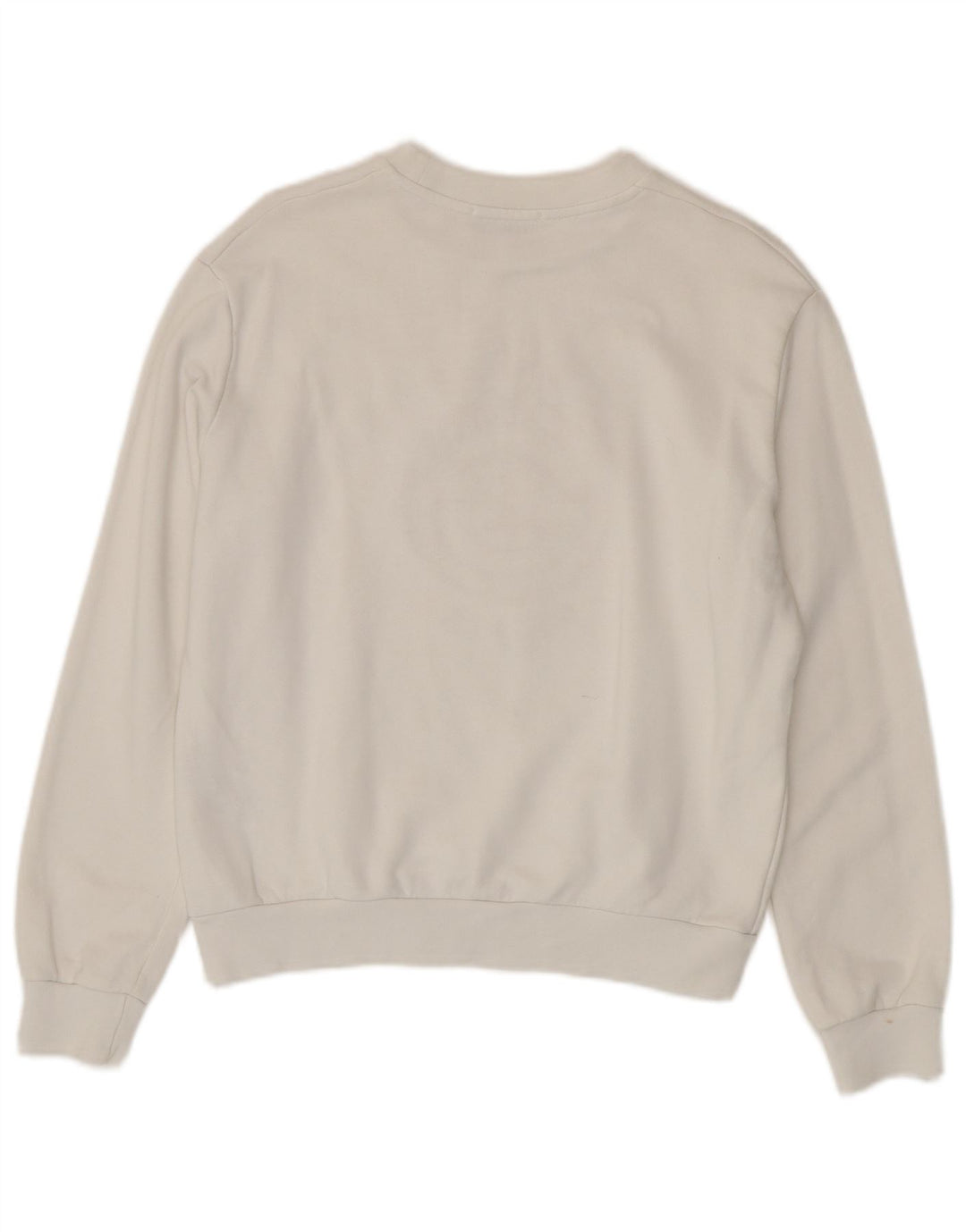 Moletom feminino Gaelle com estampa grande e grande, Reino Unido, 10 algodão branco pequeno