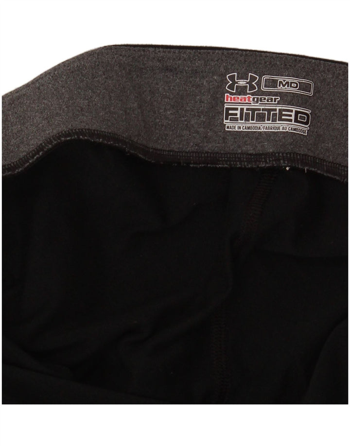 Shorts esportivos femininos Under Armour Heat Gear UK 12 médio preto