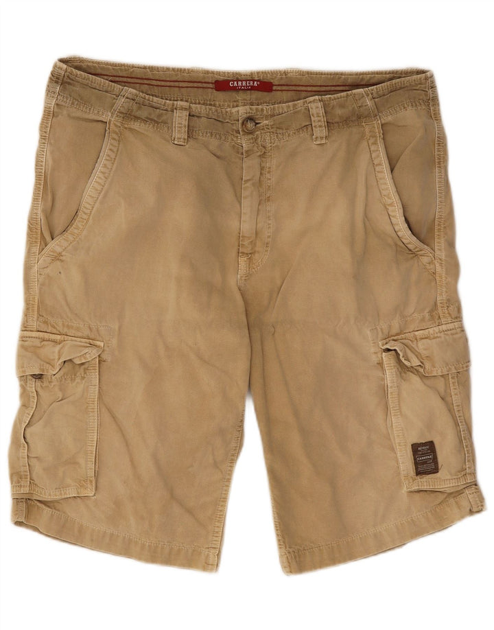 Carrera Masculino 618 Bermuda Cargo W36 Grande Bege Algodão