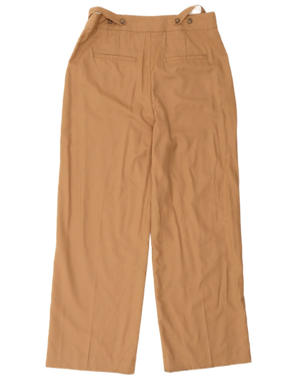 Calça Chino Reta Feminina Gant Reino Unido 18 XL W36 L32 Lã Bege