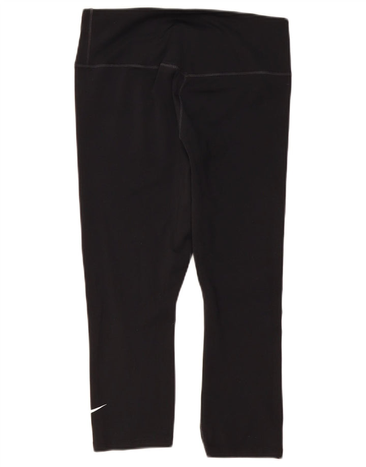 Leggings Nike Dri Fit Capri UK 12 Médio Preto