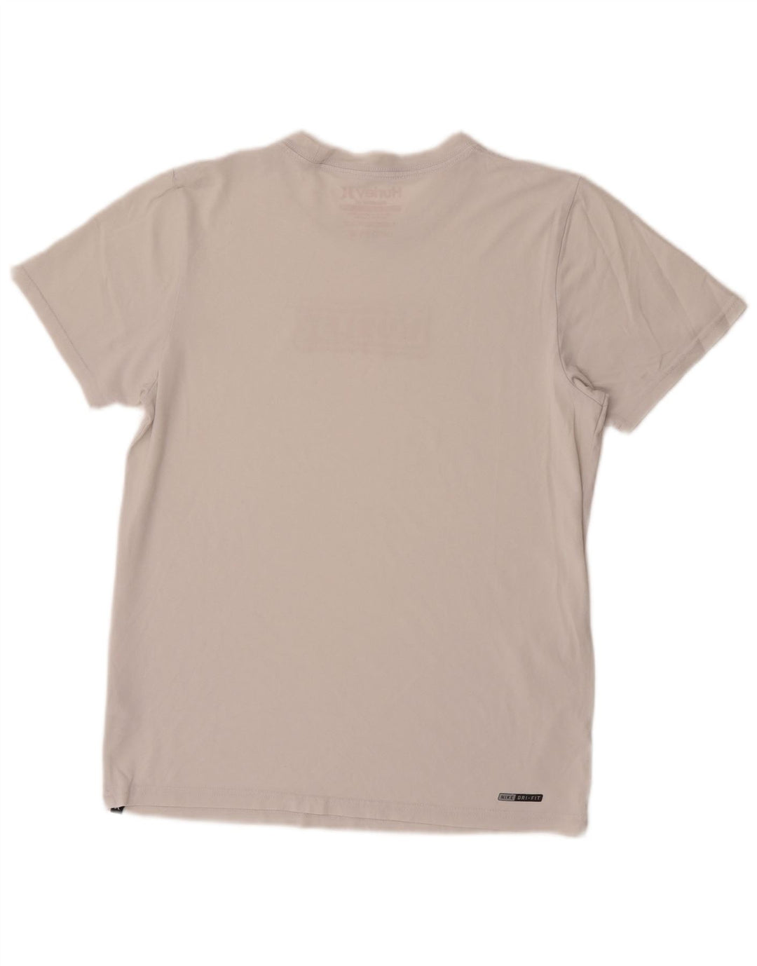 Camiseta masculina Hurley Premium Fit gráfica top médio algodão branco
