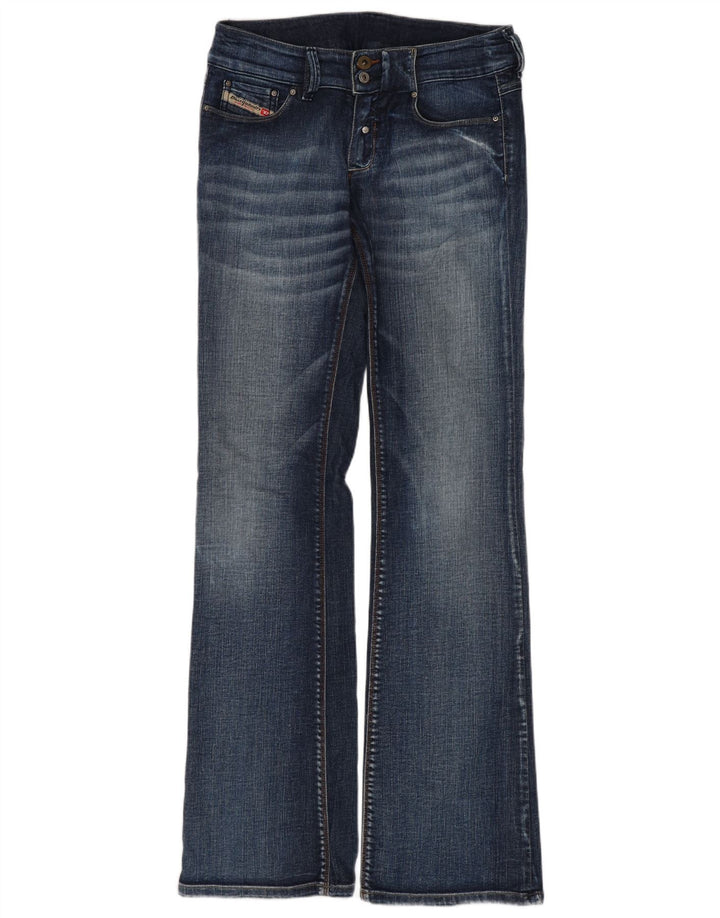 Jeans feminino diesel queimado W28 L32 algodão azul
