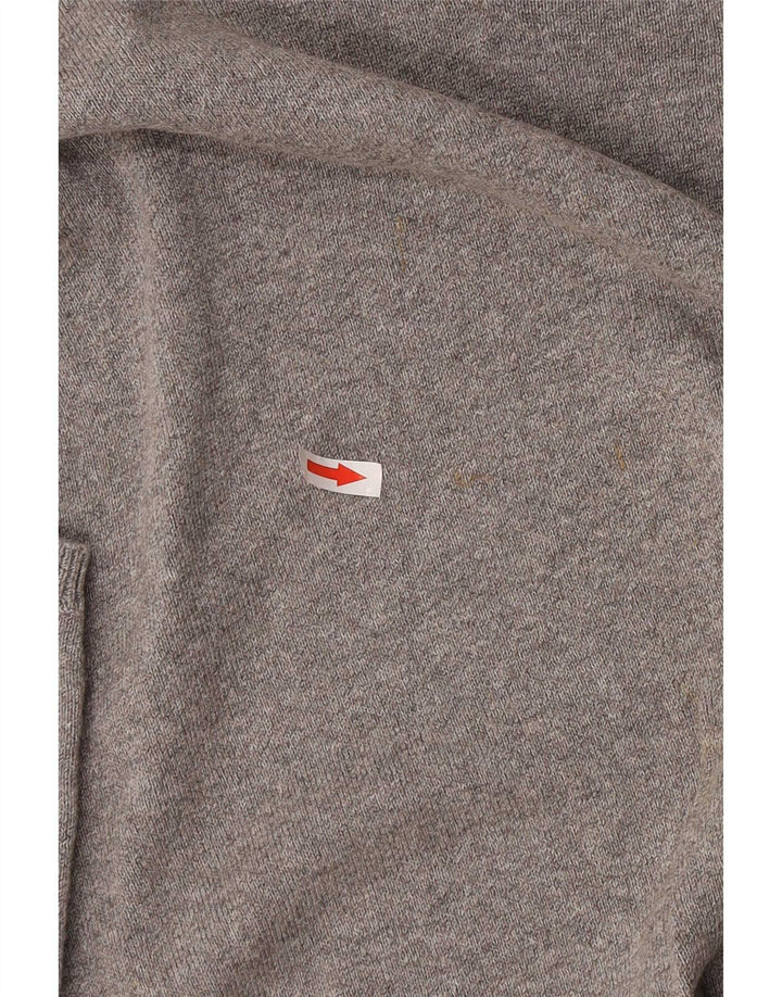 Regata masculina Marks & Spencer com colete grande de algodão cinza