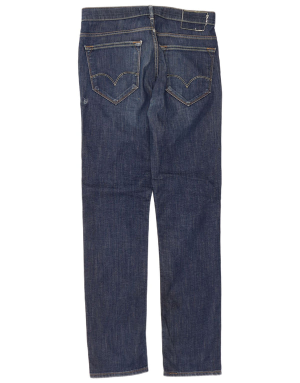 Levi's Masculino 519 Slim Jeans W34 L34 Azul Algodão