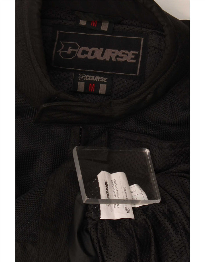 Jaqueta masculina Course Graphic Racer UK 38 poliéster preto médio