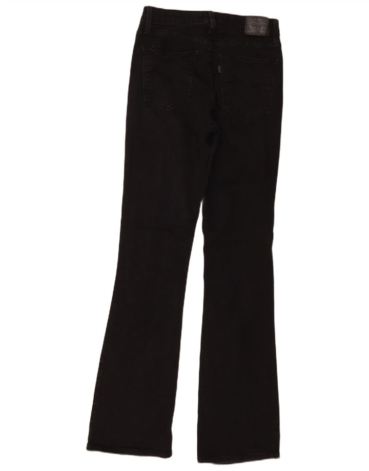 Calça jeans feminina Levi's 725 High Rise Bootcut W29 L34 algodão preto