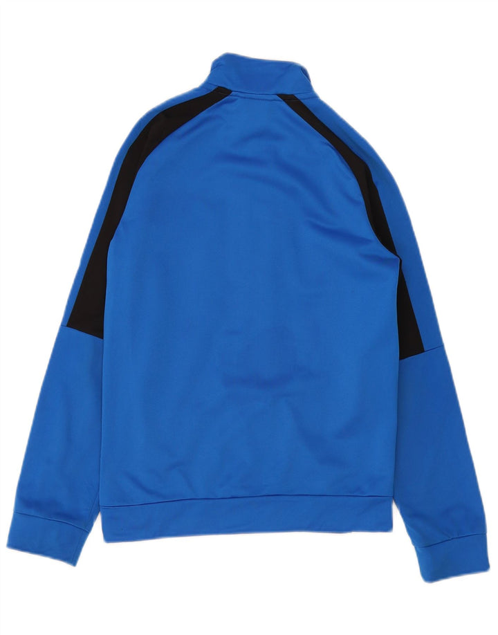 Jaqueta Puma Boys Graphic Tracksuit Top 11-12 Anos Azul Colorblock