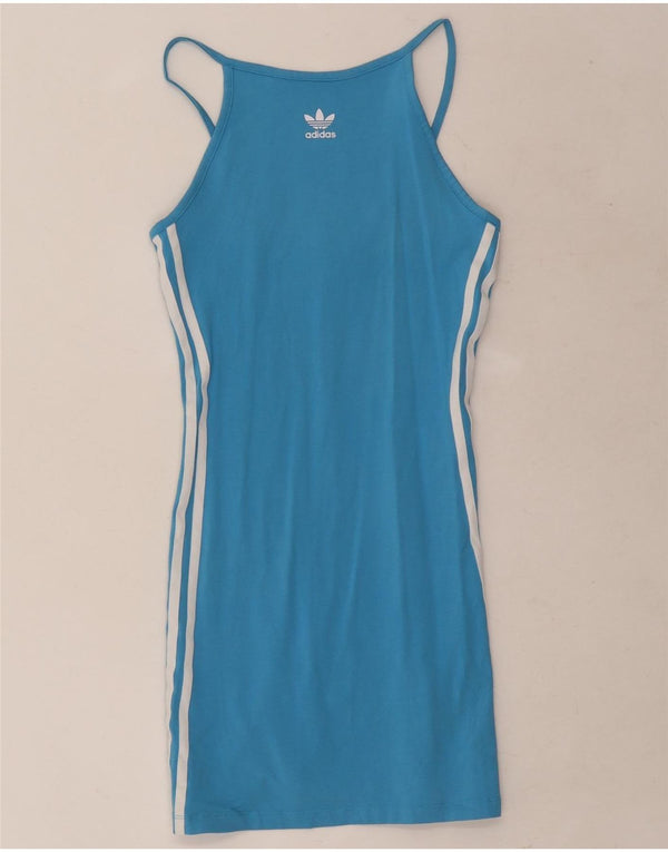 Vestido Tennis Feminino Adidas UK 6 XS Azul Algodão